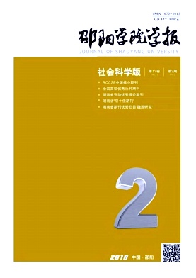 《邵阳学院学报(社会科学版)》